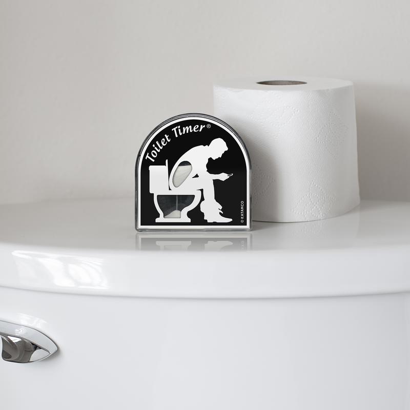 Toilet Timer by Katamco (Classic), Funny Gift for Men, Husband, Dad, Fathers Day Gag