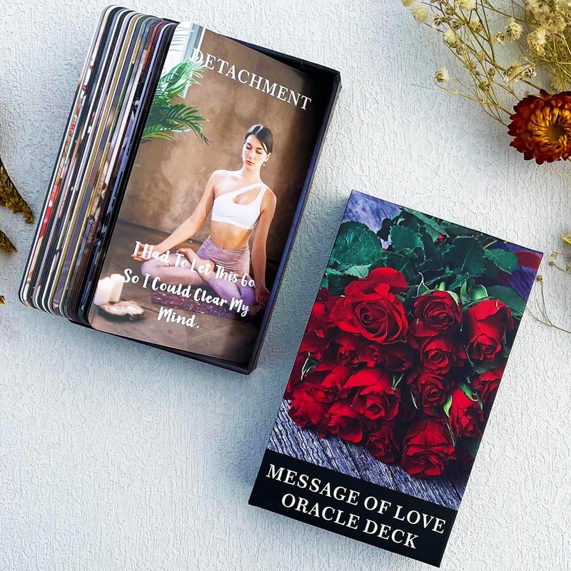 Message of Love Oracle Deck: 54 Oracle Cards for twin flame reading, love reading, relationship reading, oracle reading, psychic reading