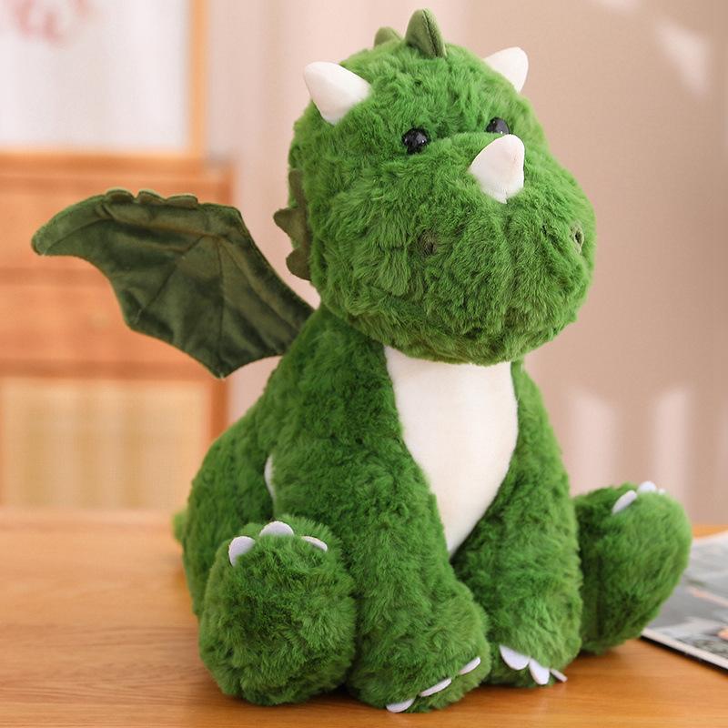 9 Inch Cute Dinosaur Doll Milk Dragon Doll plush toy Stuffed Animal Cartoon Decoration Birthday Gift & Holiday Gift