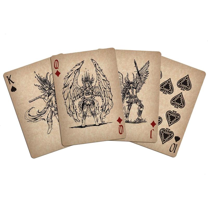 BICYCLE Valkyrie Playing Cards - Hand-drawn Deck of Norse Mythology