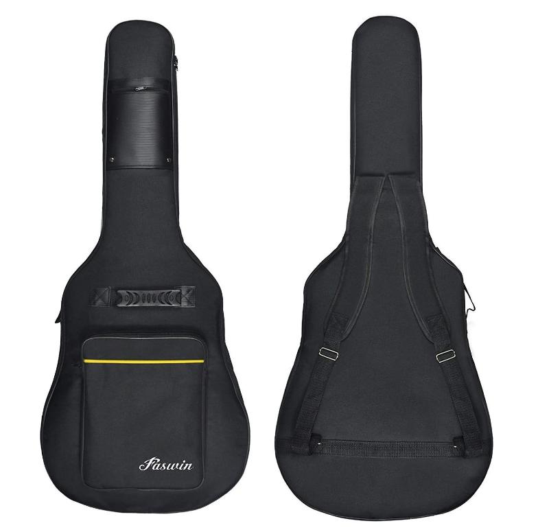 41 Inches Guitar Bag Dual Adjustable Shoulder Strap Acoustic Guitar Gig Bag, Guitar Case Waterproof Oxford Cloth