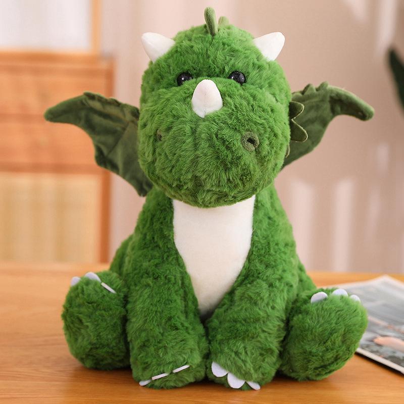 9 Inch Cute Dinosaur Doll Milk Dragon Doll plush toy Stuffed Animal Cartoon Decoration Birthday Gift & Holiday Gift