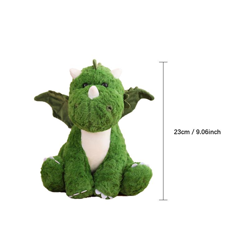 9 Inch Cute Dinosaur Doll Milk Dragon Doll plush toy Stuffed Animal Cartoon Decoration Birthday Gift & Holiday Gift