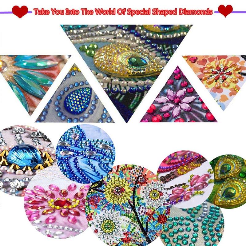 Black Women Pattern DIY Diamond Art Painting Without Frame, DIY 5D Diamond Arts Painting Kit, Wall Art Decor For Home Living Room Bedroom, Christmas Gift