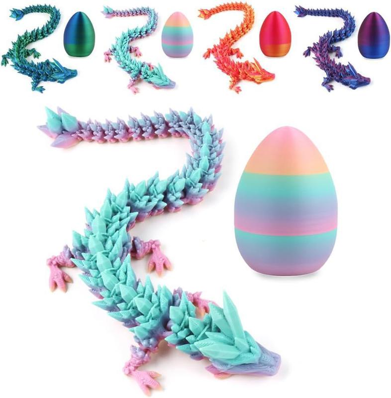 Crystal Dragon With Egg