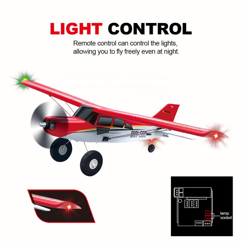 M7 Off-road RC Plane 6-channel Brushless Remote Control Airplane Fixed Wing With 6-Axis Gyro 3D Stunts EPP Foam Aircraft Model Toys