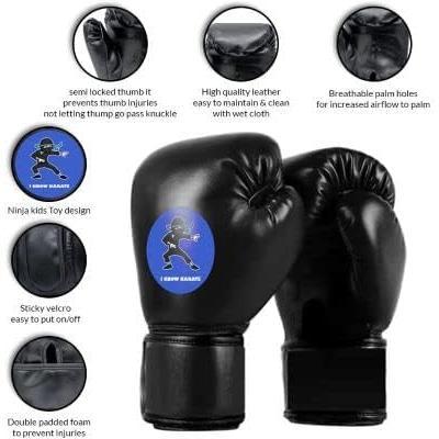 Punching Bag  Set, Inflatable Boxing Bag  for Boys  3-12, Ninja Toys for Boys, Christmas,Birthday Gifts for  4,5,6,7,8,9,10