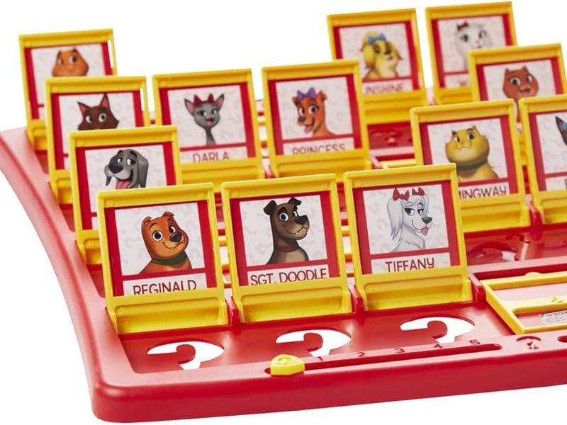 Hasbro Gaming Guess Who? People & Pets Board Game Edition | The Original Guessing Game for Girls & Boys | Ages 6+