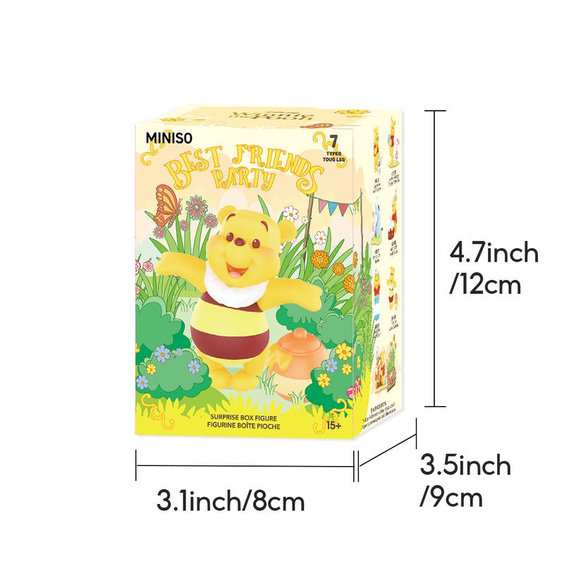 Disney Winnie the Pooh Old Friends Party Series, Blind Box, Mystery Box