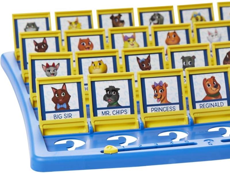 Hasbro Gaming Guess Who? People & Pets Board Game Edition | The Original Guessing Game for Girls & Boys | Ages 6+