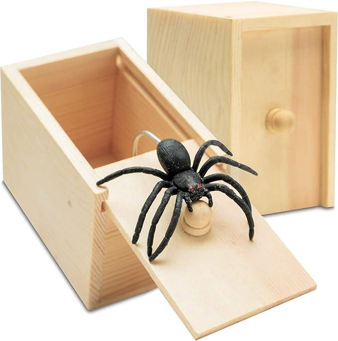 Spider Horror Prank Box - Perfect Halloween, Christmas, Thanksgiving Gift