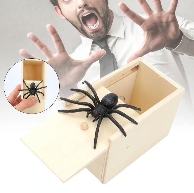 Spider Horror Prank Box - Perfect Halloween, Christmas, Thanksgiving Gift