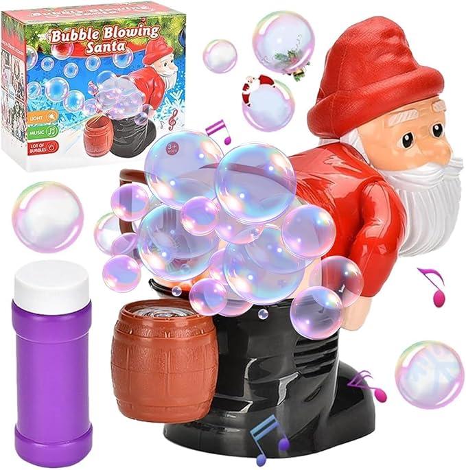 Farting Santa Claus Christmas Bubble Machine Great Gift ldea for kids bubble blaster