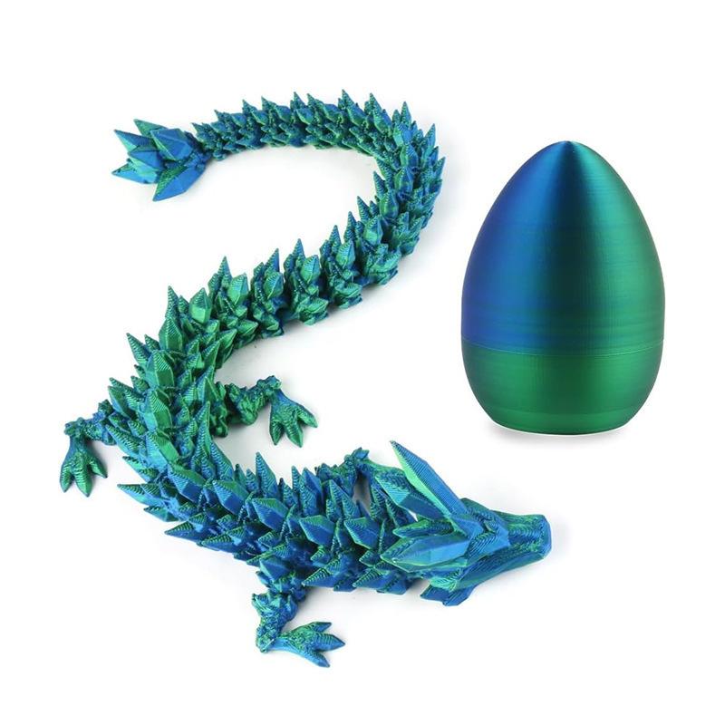 Crystal Dragon With Egg