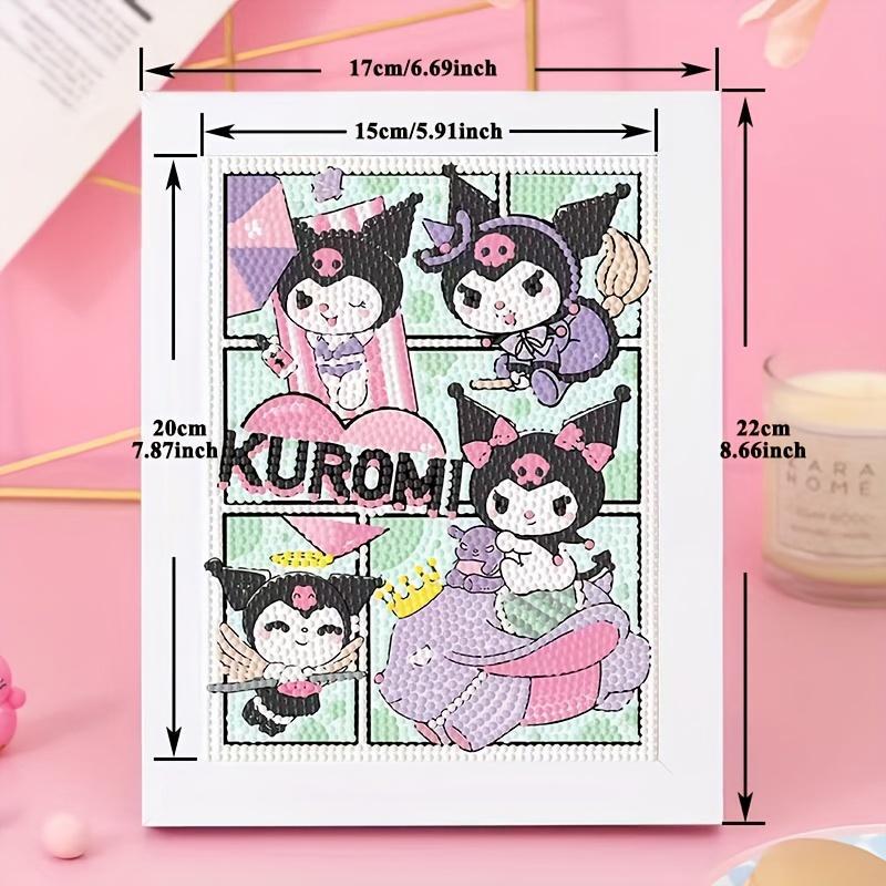 Cartoon Pattern DIY Diamond Art Painting Kit, 1 Set DIY 5D Diamond Art Painting Kit with Frame, DIY Decorative Art Picture for Beginner, Santa Presents