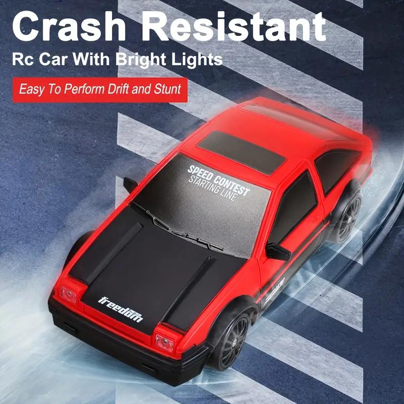 High-Speed Remote Control Racing Car with LED Lights, Drift Tires, USB Rechargeable Battery, 1:24 Scale Control Car Rc Drift Car rc car