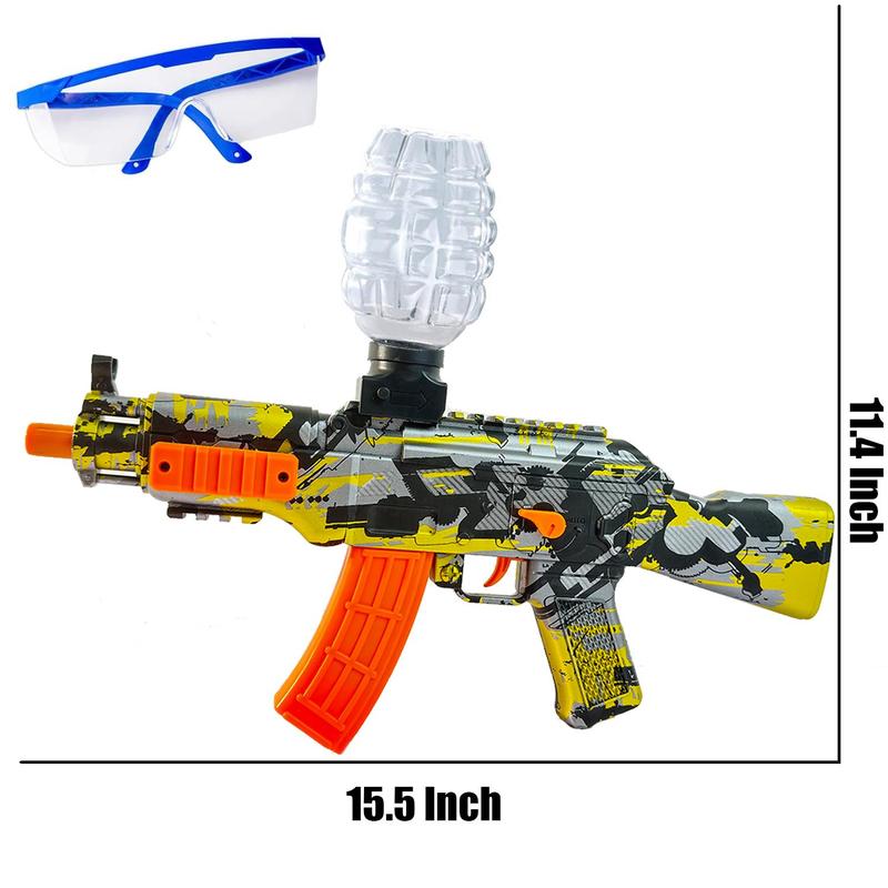 Shooting Game Toy for Boys - 2 Player Toy Foam Blaster Air Guns, 24 Foam Bullet Balls Popper & Standing Shooting Target, Birthday Gifts for Age 3 4 5 6 7 8 9 10-12 Years Old Kids, Girls