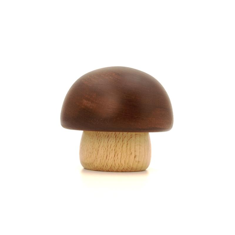 Mushroom Shape Solid Wooden Music Box, Clockwork Music Box, Best Gift for friends Singing Music Gift Box