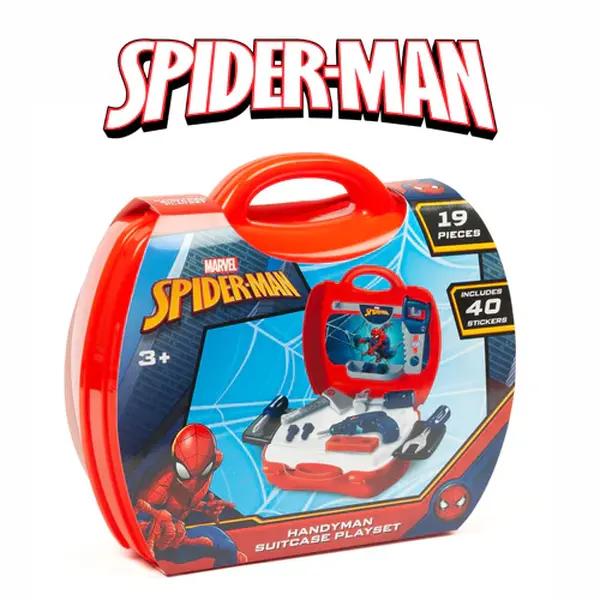 Spider-man Marvel Licensed Childrens Tool Set - Carrycase, Backpack or Luggage