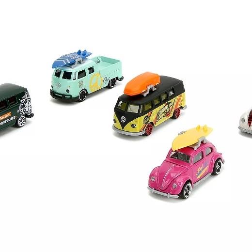 Majorette Volkswagen The Originals 1:64 5-Car Set Gift Pack diecast scale 1 64