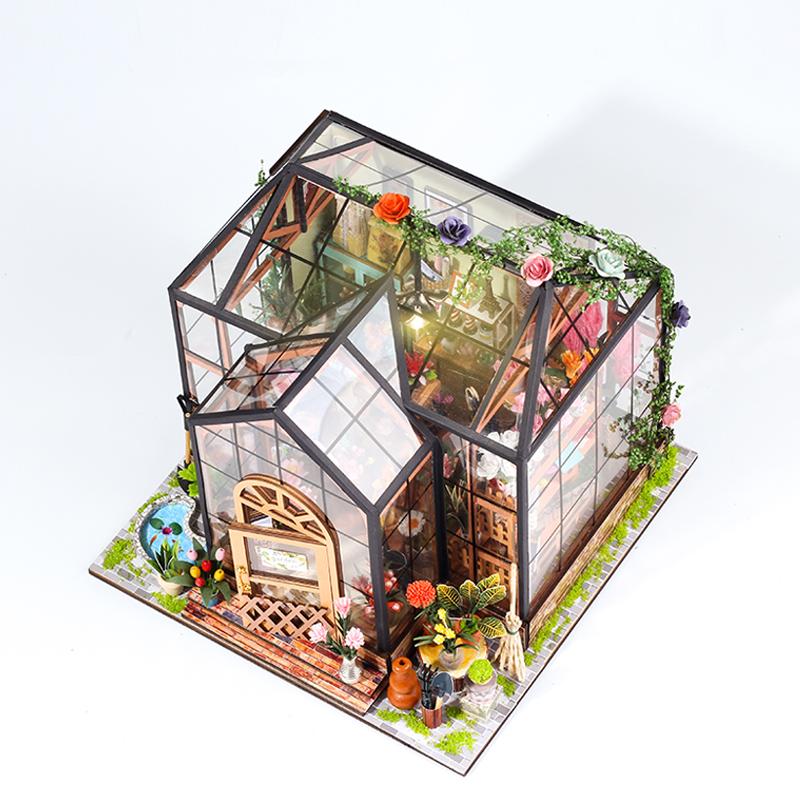 The Missing Piece DIY Miniature Dollhouse Jenny Green House