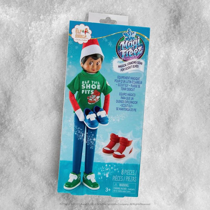 The Elf on the Shelf MagiFreez® Cool Kicks Sneaker Trio-Mix and Match Sneaker Accessory Pack for Your Scout Elf