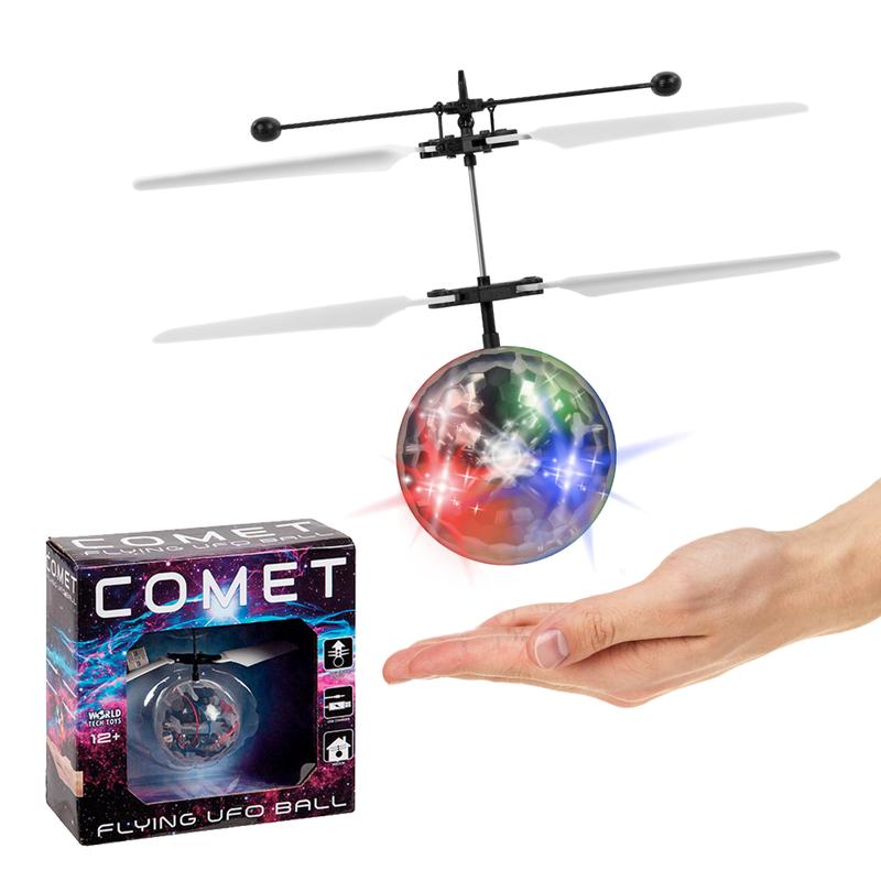 World Tech Toys Comet Infrared Motion Sensing Helicopter | for Kids Ages 6, 7, 8, 9, 10, 11, 12