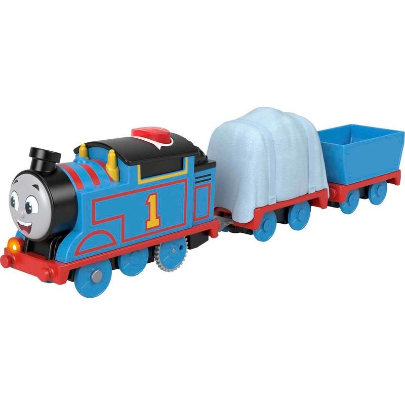 Electric toy train with Thomas engine that can speak, with sound and phrases, suitable for preschool children aged 3 and above