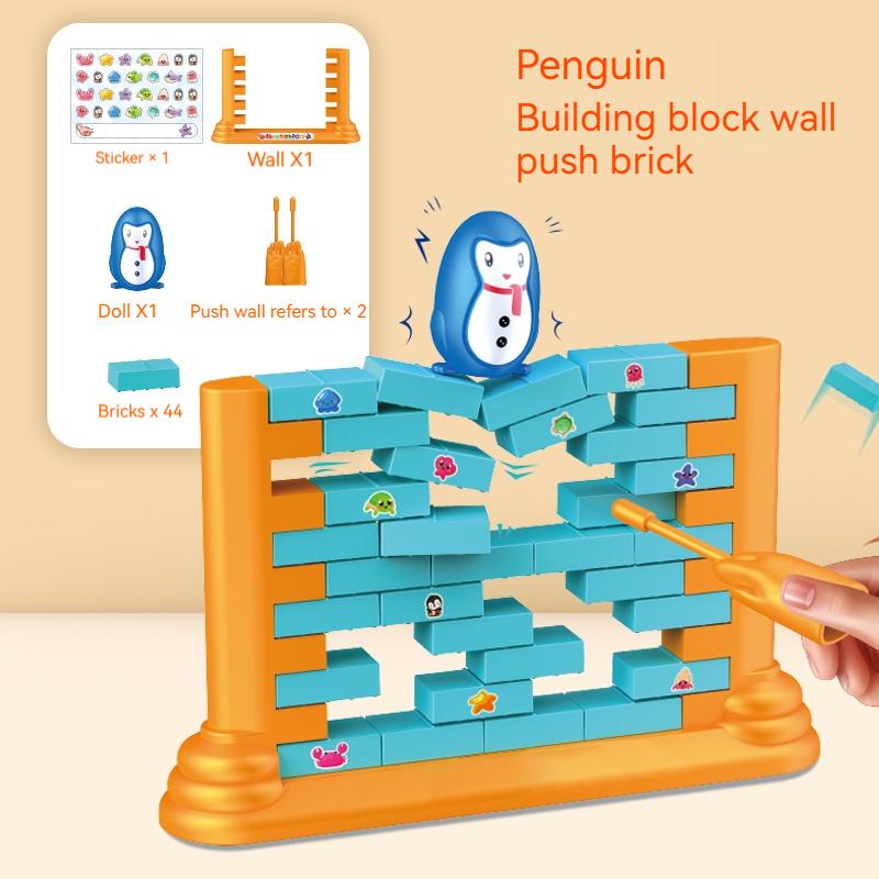 Ice Breaking Penguin Trap Break ice Puzzle Table Knock Block Activate Family Party Penguin On Ice Game