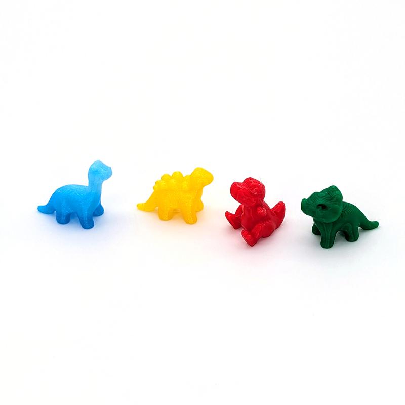 Micro Dino Pack - 100 Mini Dinosaur Figurines: Triceratops, T-Rex, Stegosaurus, Brachiosaurus