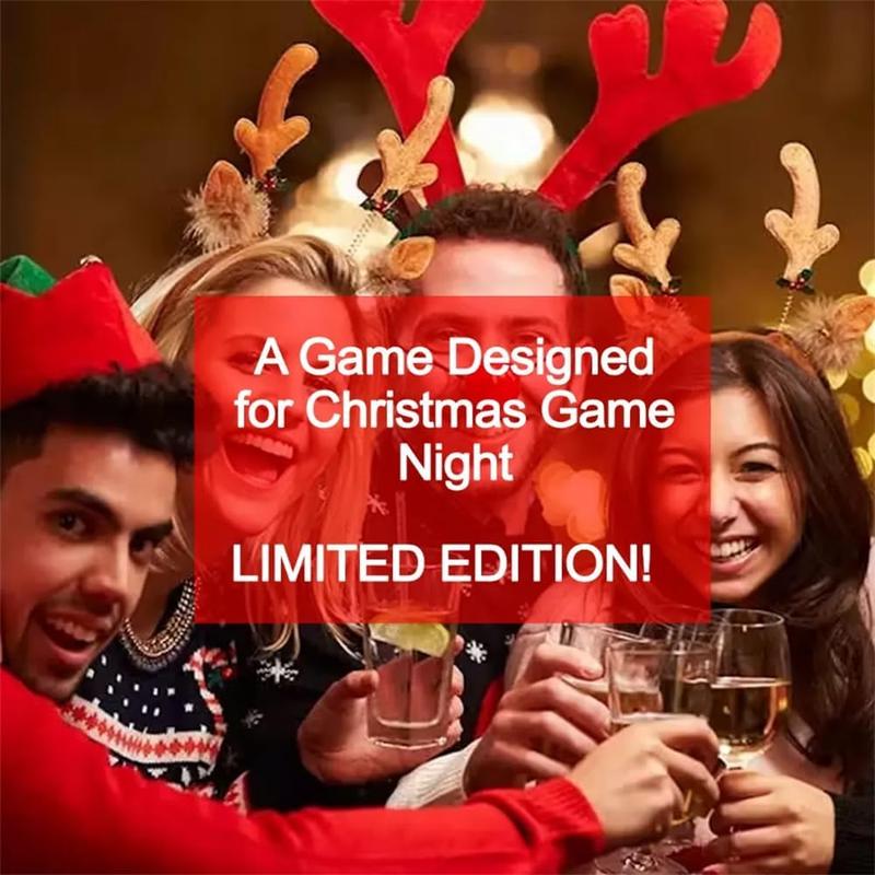 Cards Against Christmas (1 Set),Game for Christmas Nights, A Party Cards Game for Christmas Game Night,Conversation Card Games for Adults Parties,  A Fun Family Christmas Game