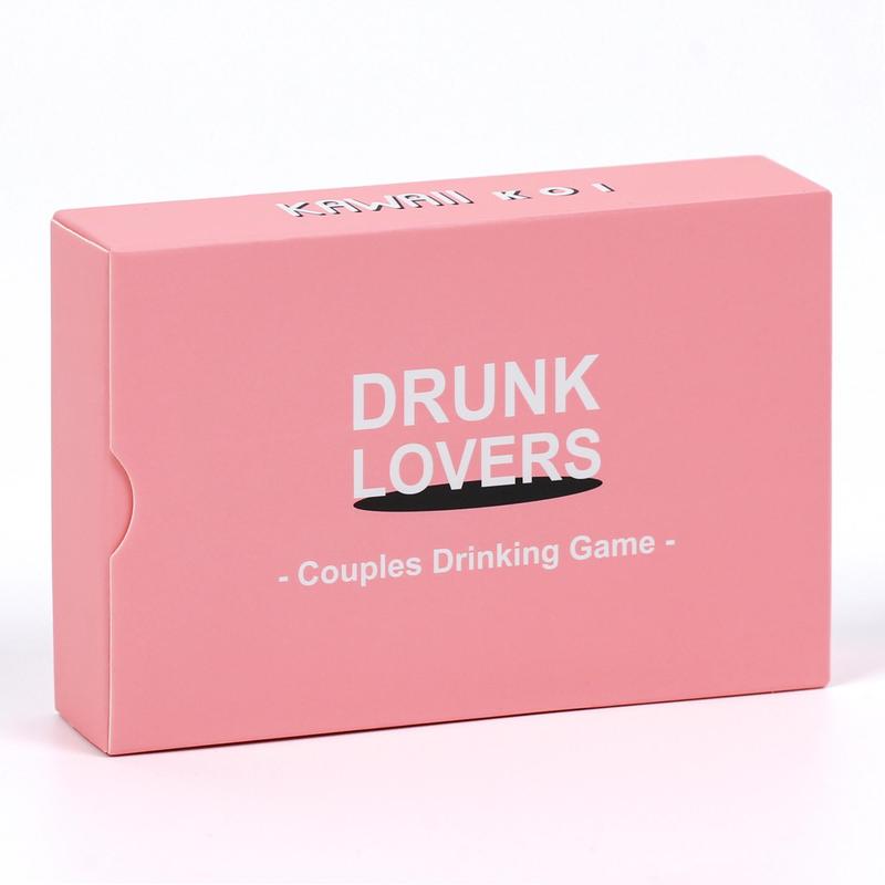 Couple Drinking Game for Date Night, 1 Box Couple Party Cards, Entertaining Game for Promoting Relationship, Party Game Supplies, Christmas, Christmas Gift