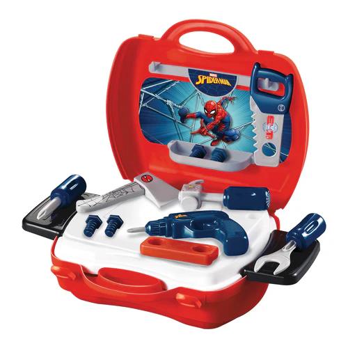 Spider-man Marvel Licensed Childrens Tool Set - Carrycase, Backpack or Luggage