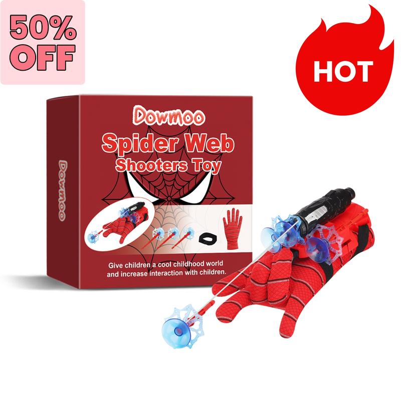 Spider Web Shooting Toy Holiday Gift Portable Fun catapult Shooting toy set