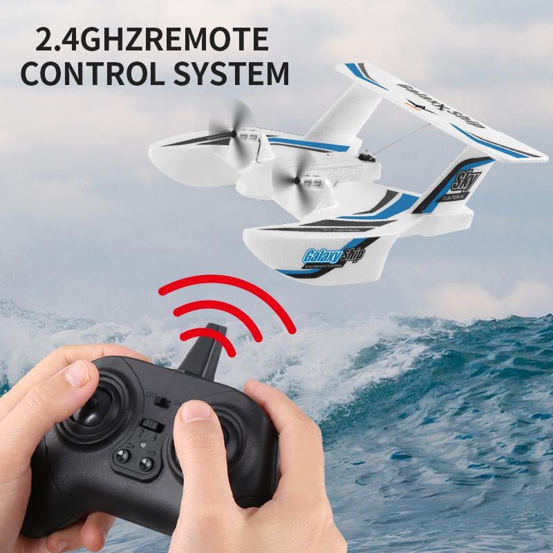 Remote Control Airplane Toy, 2.4Ghz Fixed Wing Airplane Model, Three-channel Electric Toy Airplane