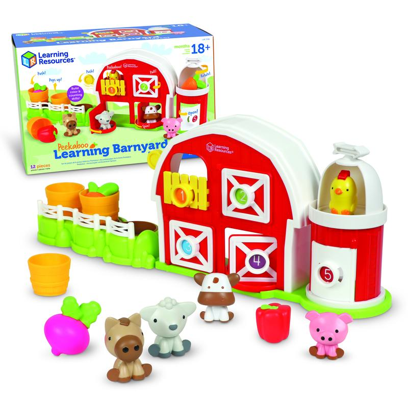 Learning Resources Peekaboo Learning Barnyard Playset building toy