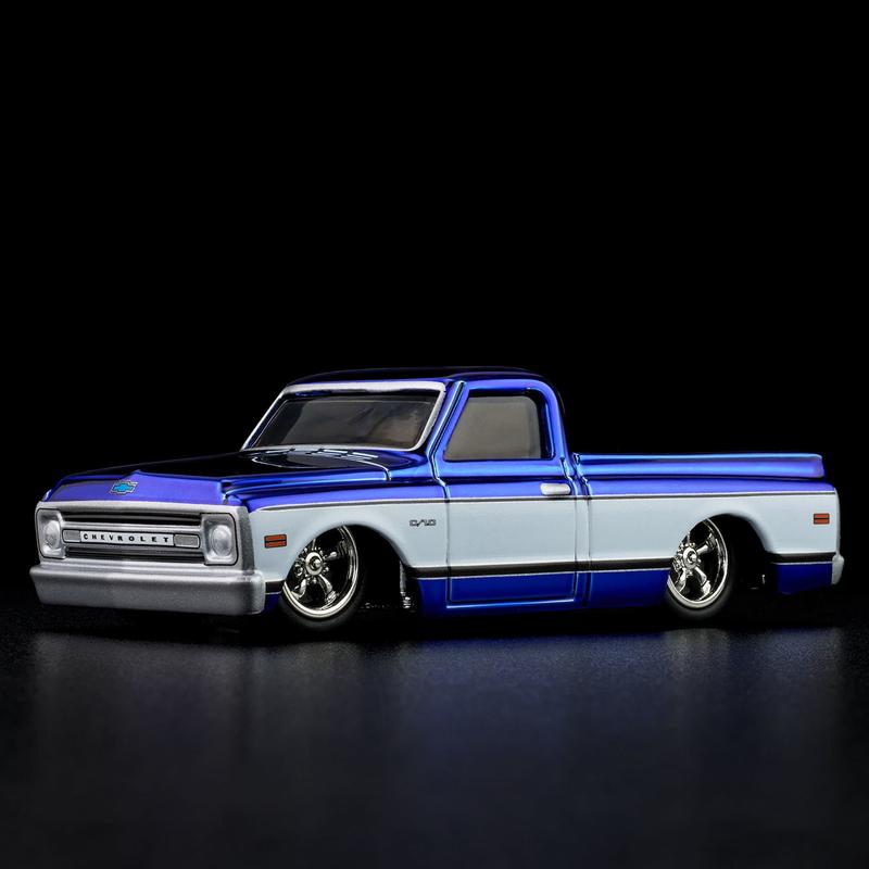 Hot Wheels 2024 RLC 1969 Chevy C10 - 1:64 Scale Diecast Truck with Adjustable Suspension