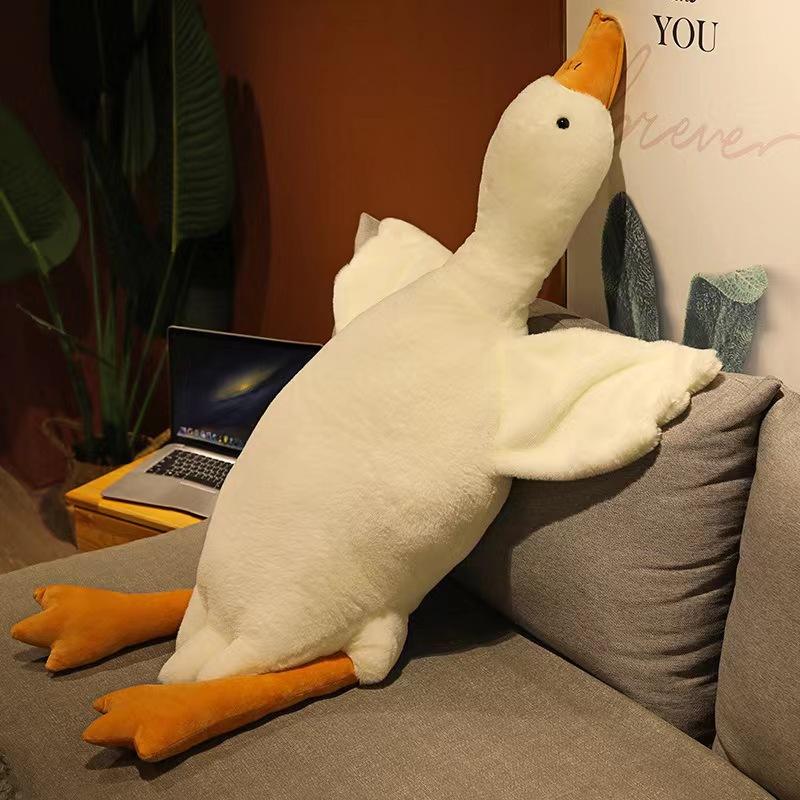 Cute big goose plush toys,  plush toys for adults and kids, throw pillows, birthday gifts, Halloween,Thanksgiving Christmas gift