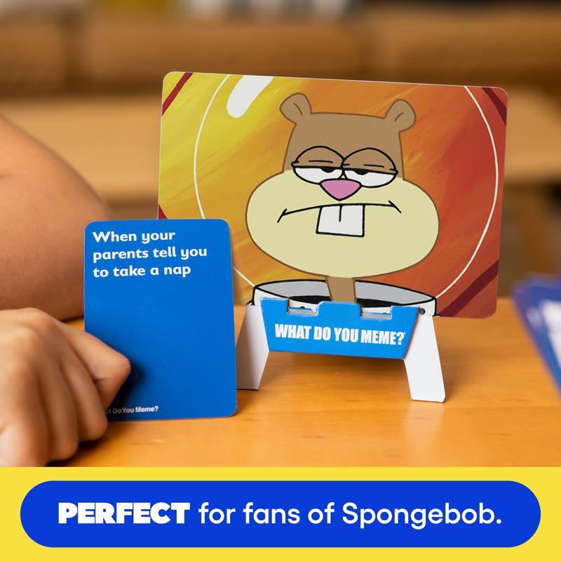 What Do You Meme? Spongebob Squarepants Expansion Pack - Family Card Games for Kids and Adults