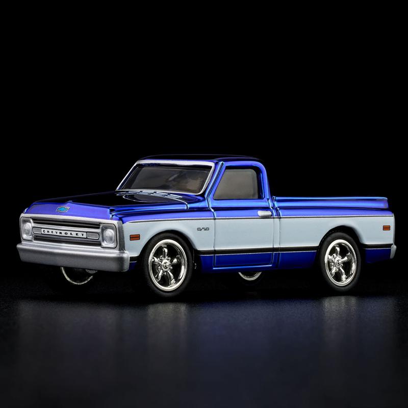 Hot Wheels 2024 RLC 1969 Chevy C10 - 1:64 Scale Diecast Truck with Adjustable Suspension