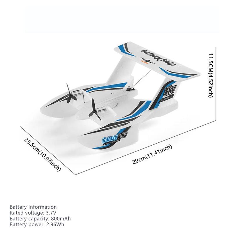 Remote Control Airplane Toy, 2.4Ghz Fixed Wing Airplane Model, Three-channel Electric Toy Airplane