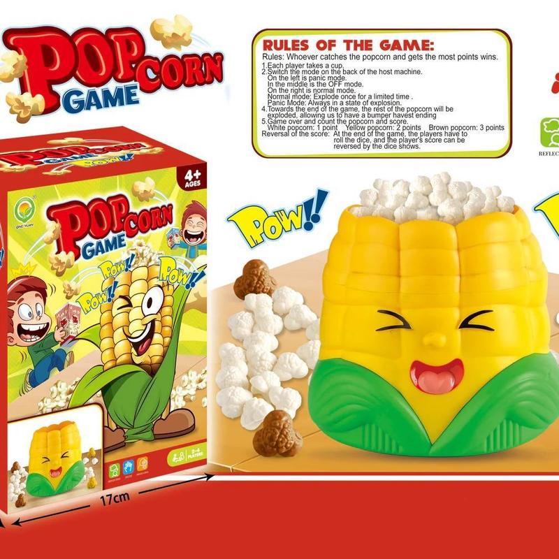 Popcorn Party Game Pop Up Toy for Kids Ages 4