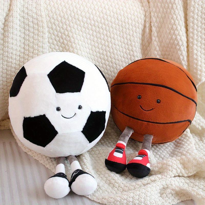 9inch Stuffed Sports Balls Toy Creative Football Doll Fun Cute Plush Doll Toy Plush Stuffed Spherical Soft Toys Sports Throw Pillow CushionKids Gift bubble stuffedanimal