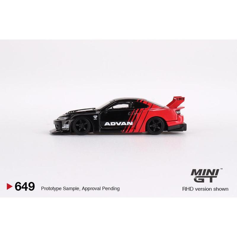 MiniGT 1:64 Nissan LB-Super Silhouette S15 SILVIA ADVAN – MiJo Exclusive #649