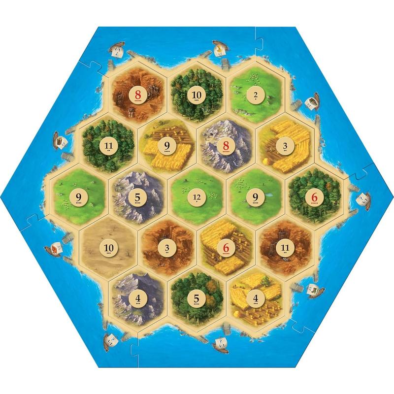 CATAN Board Game - Embark On A Journey Of Discovery And Trade! Civilization Building Strategy Game, Family Game For Kids & Adults, Ages 10+, 3-4 Players, 60-90 Minute Playtime, Made By CATAN Studio