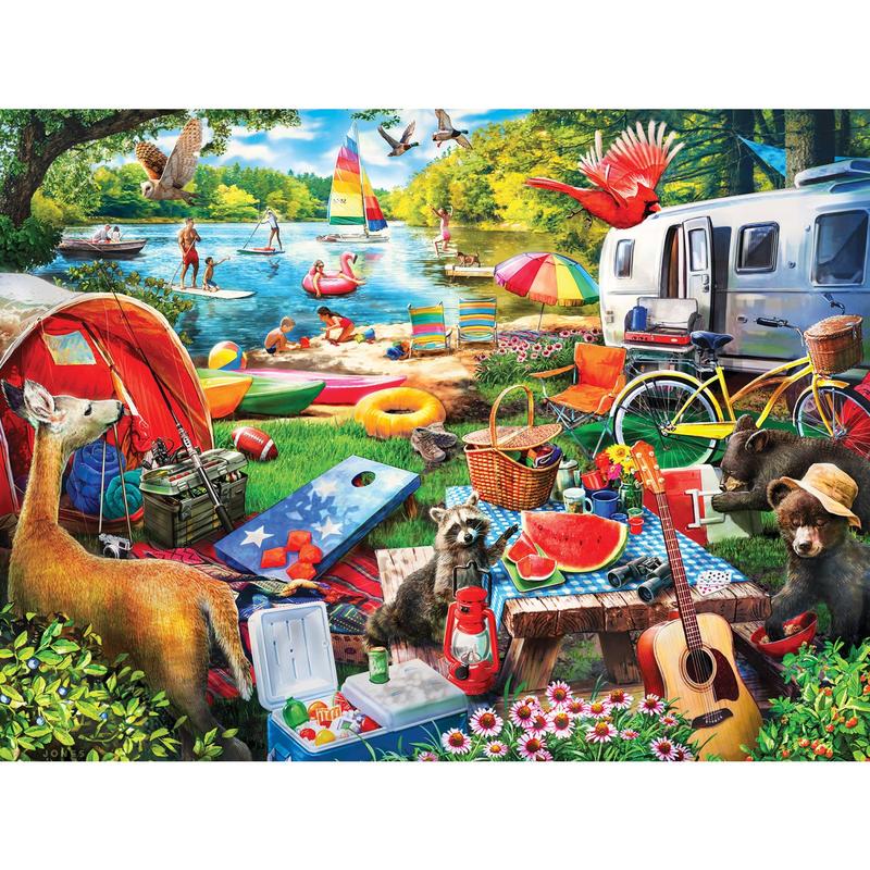 MasterPieces - Campside - Little Rascals 300 Piece EZ Grip Jigsaw Puzzle