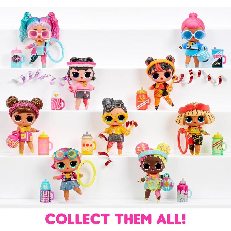 LOL Surprise All Star Sports Gymnastics with Collectible Doll, 8 Surprises, Gymnastics Theme, Balance Beam Ball, Sports Doll, Great Gift, Limited Edition Doll