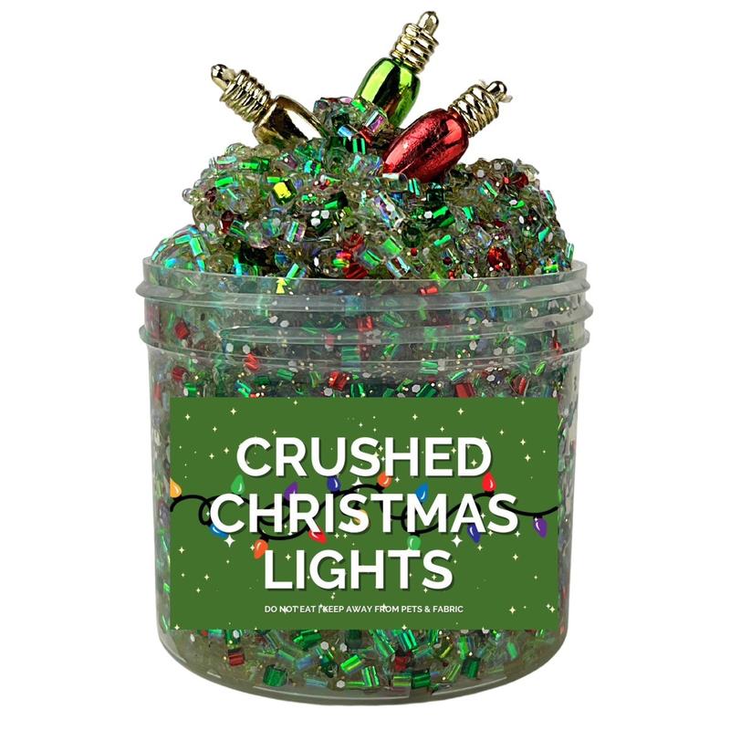 Crunchy Slime | Crushed Christmas Lights | DIY 6oz