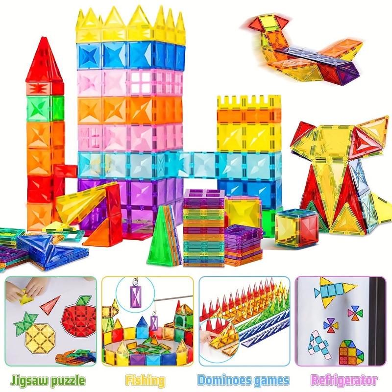 Random Color and Random Style Tiles Building Blocks Toy Set, 25pcs 37pcs set Stem Colorful Building Blocks Kit, Learning DIY Construction Set