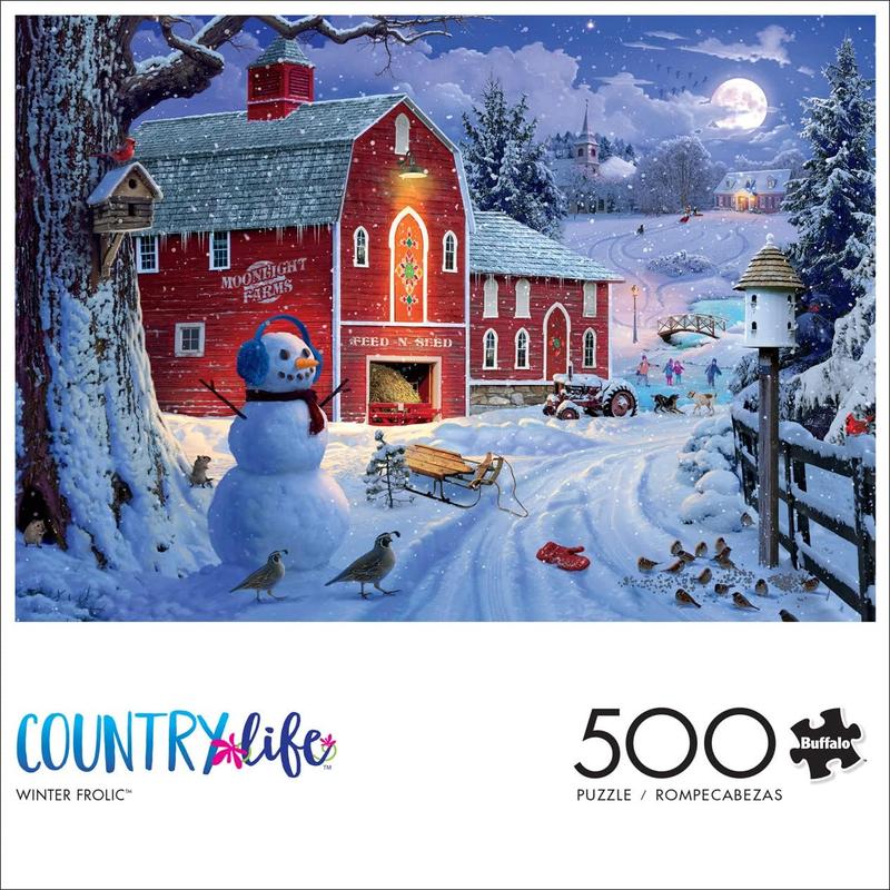 500 Perfect Puzzles for Adult Puzzle Challenge Game Night - Completed puzzle sizes of 21.25 x 15.00